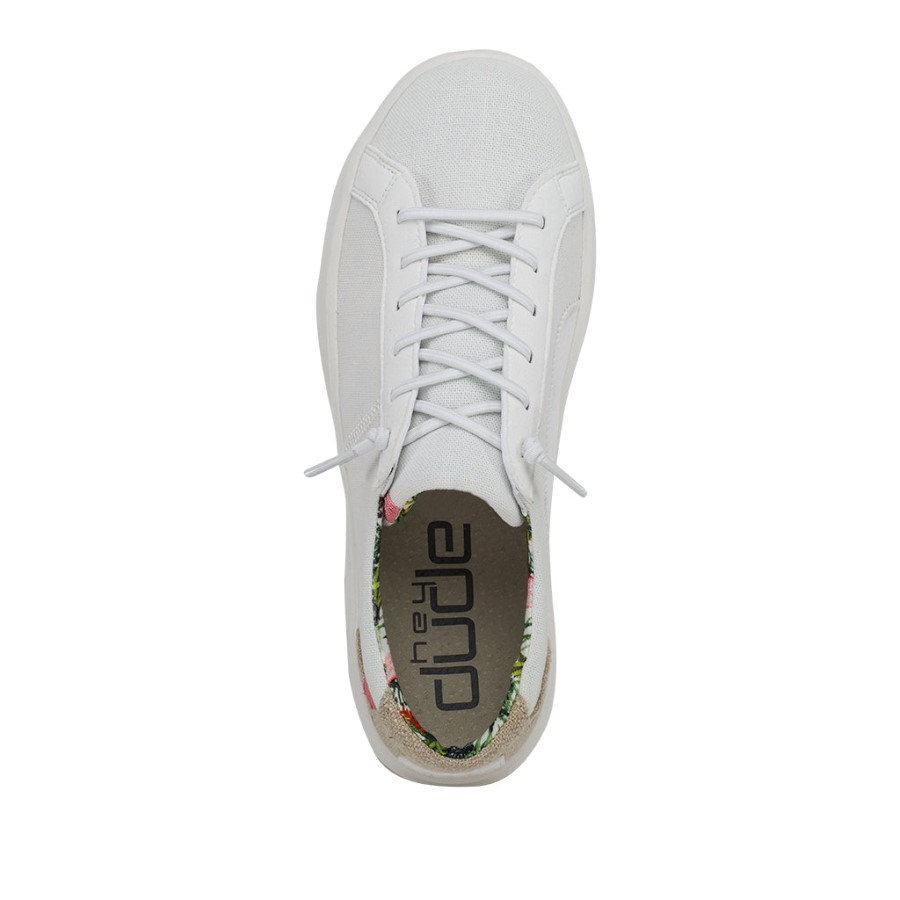 Hey Dude Ireland Karina Natural Coconut White