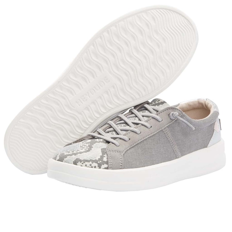 Hey Dude Ireland Karina Silver Python