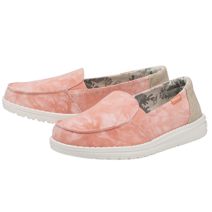 Hey Dude Ireland Lena Tye Dye Peach