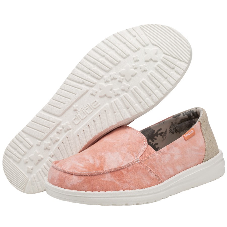 Hey Dude Ireland Lena Tye Dye Peach