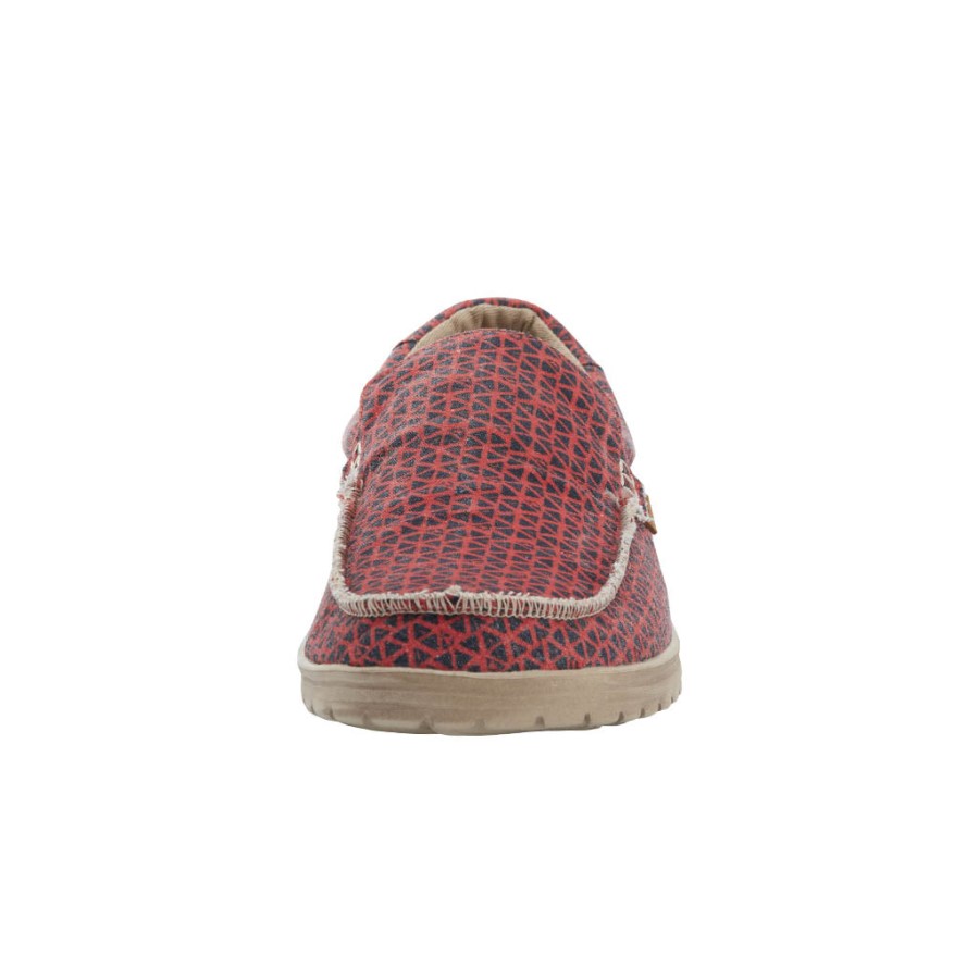 Hey Dude Ireland Mikka Print Geometric Red