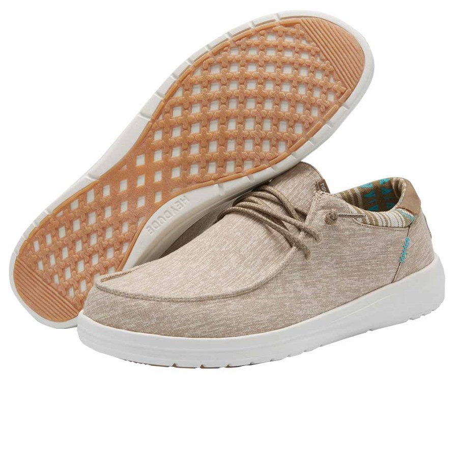 Hey Dude Ireland Paul Chambray Beige