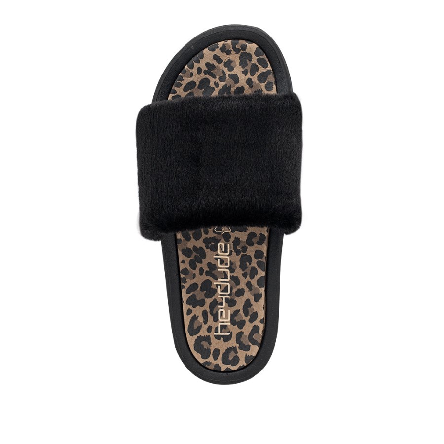 Hey Dude Ireland Peggy Black Cheetah