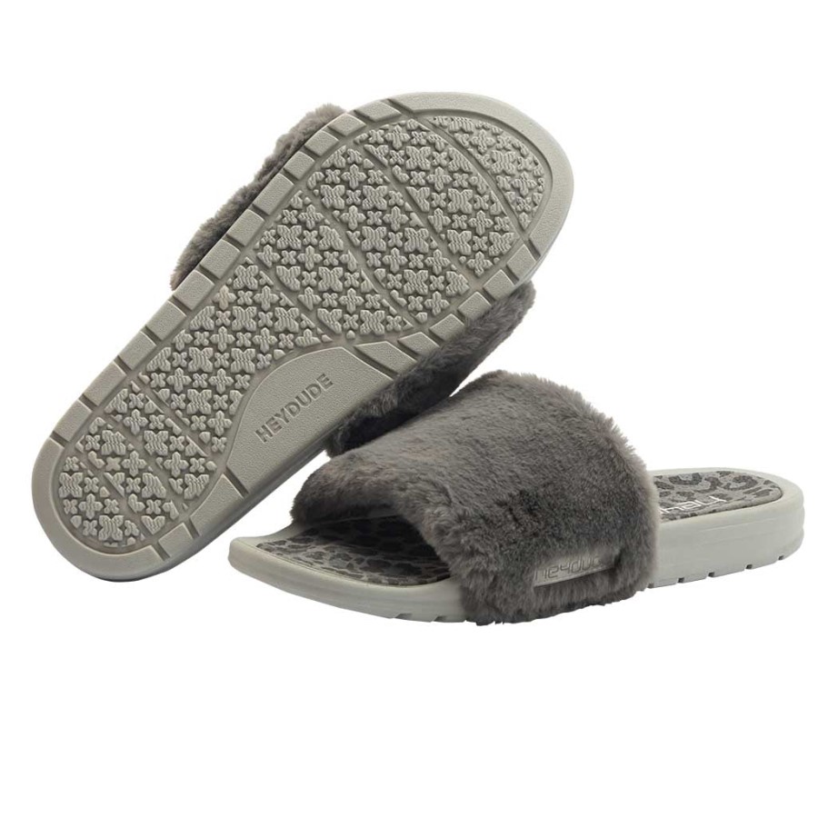 Hey Dude Ireland Peggy Grey Cheetah