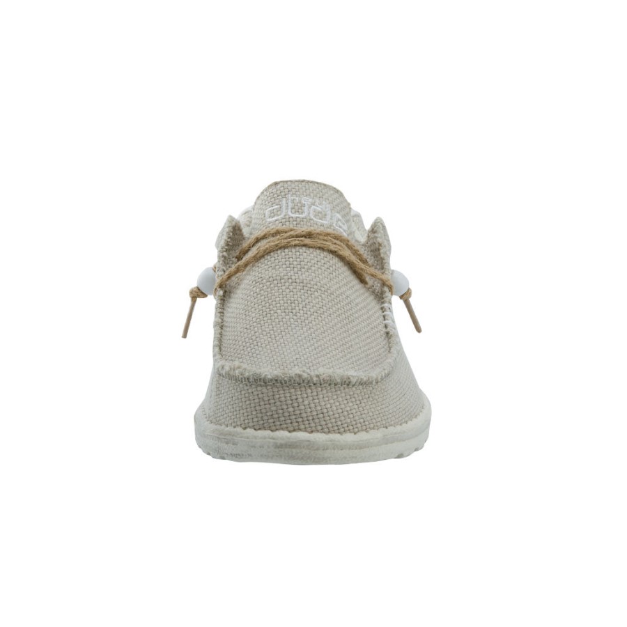 Hey Dude Ireland Wally Braided Off White