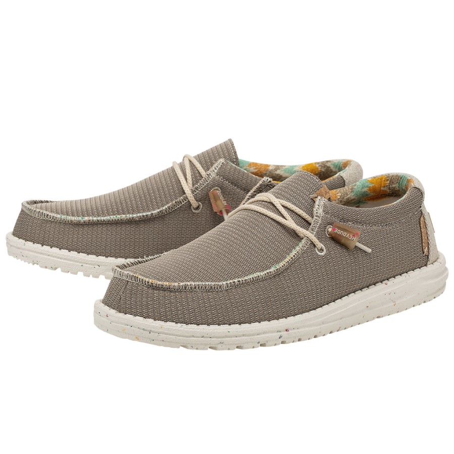 Hey Dude Ireland Wally Eco Sox Desert Brown