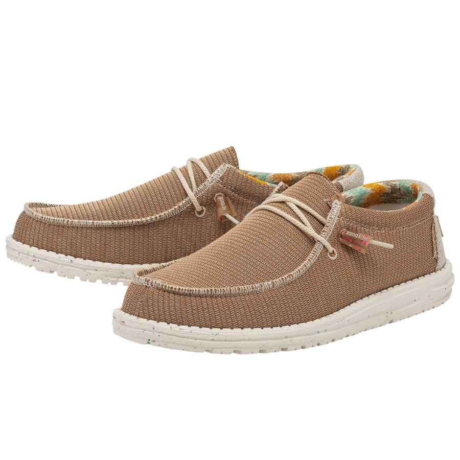 Hey Dude Ireland Wally Eco Sox Rust