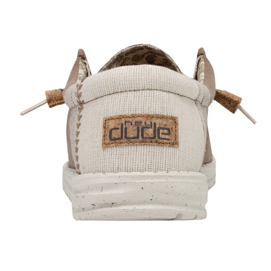 Hey Dude Ireland Wally Linen Natural Clay
