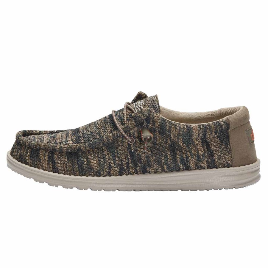 Hey Dude Ireland Wally Sox Camo Woodland