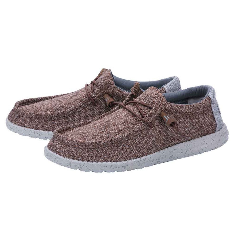 Hey Dude Ireland Wally Sox Funk Brown Grey