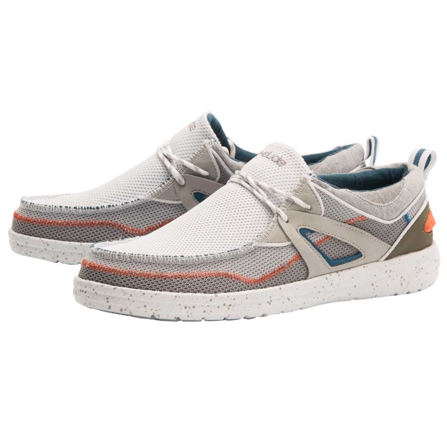 Hey Dude Ireland Wally Storm White Grey