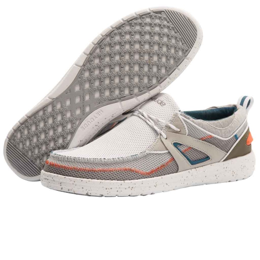 Hey Dude Ireland Wally Storm White Grey