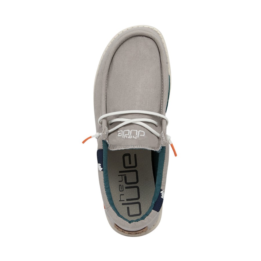 Hey Dude Ireland Wally Washed Smoke Grey