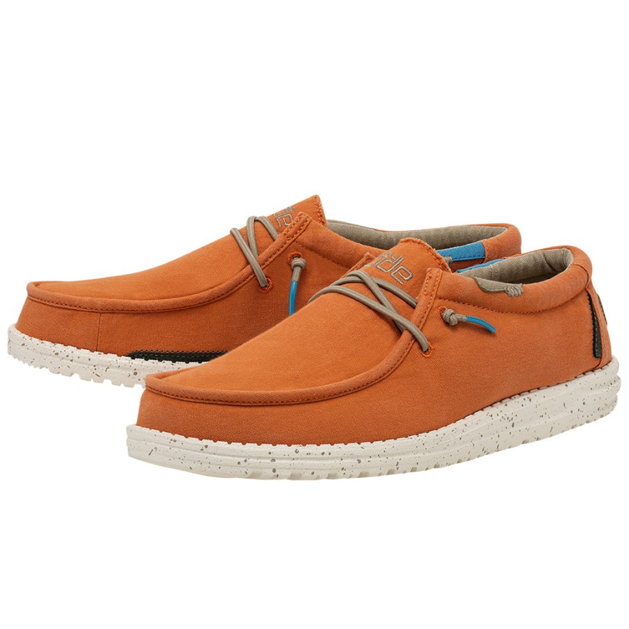 Hey Dude Ireland Wally Washed Tangerine