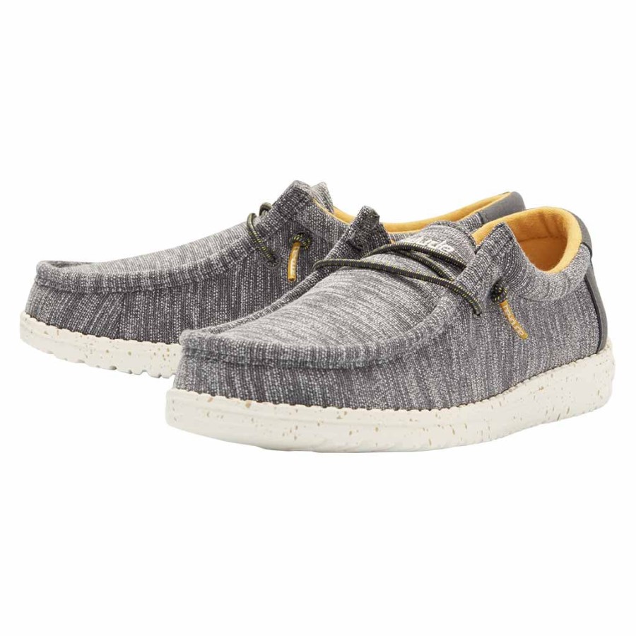 Hey Dude Ireland Wally Youth Stretch Taupe
