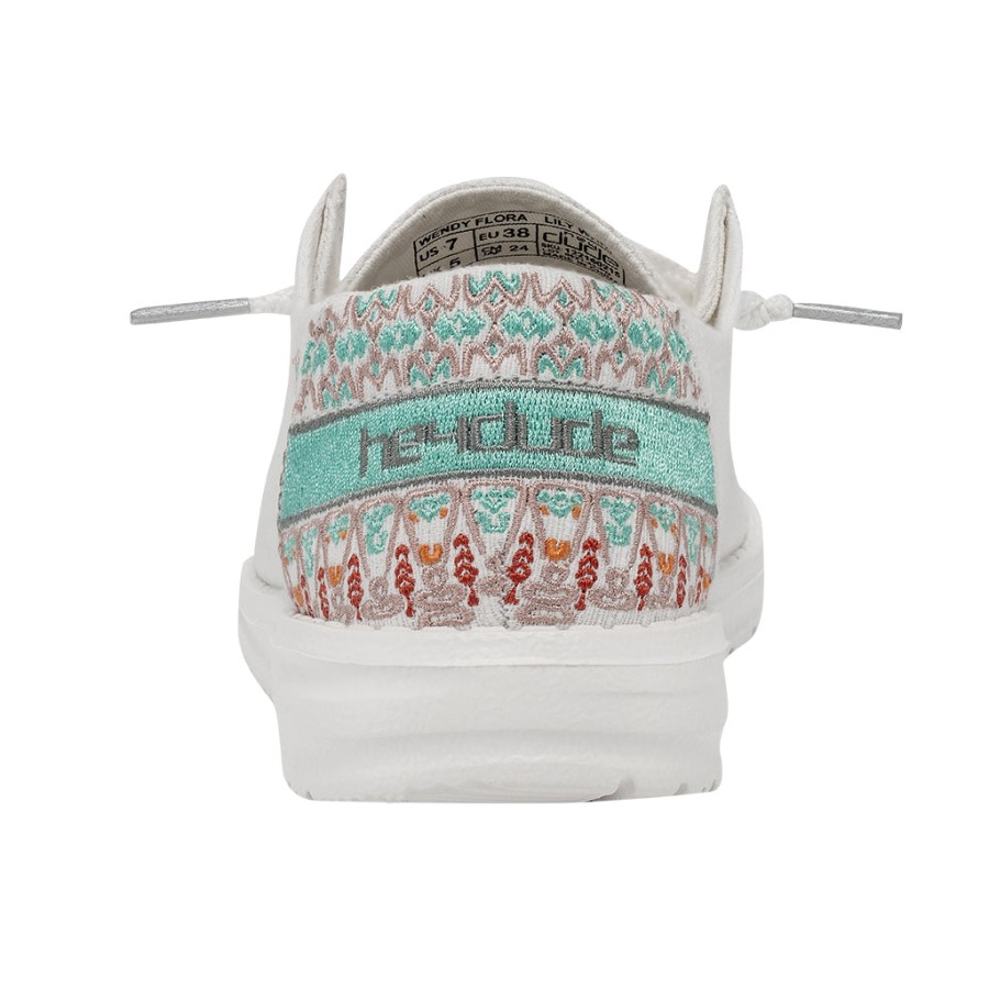 Hey Dude Ireland Wendy Flora Lily White