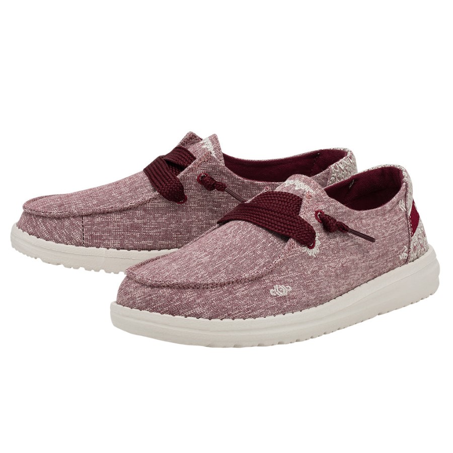 Hey Dude Ireland Wendy Flora Peony Red