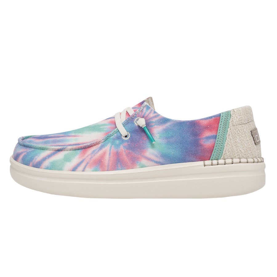 Hey Dude Ireland Wendy Rise Chambray Candy Tye Dye