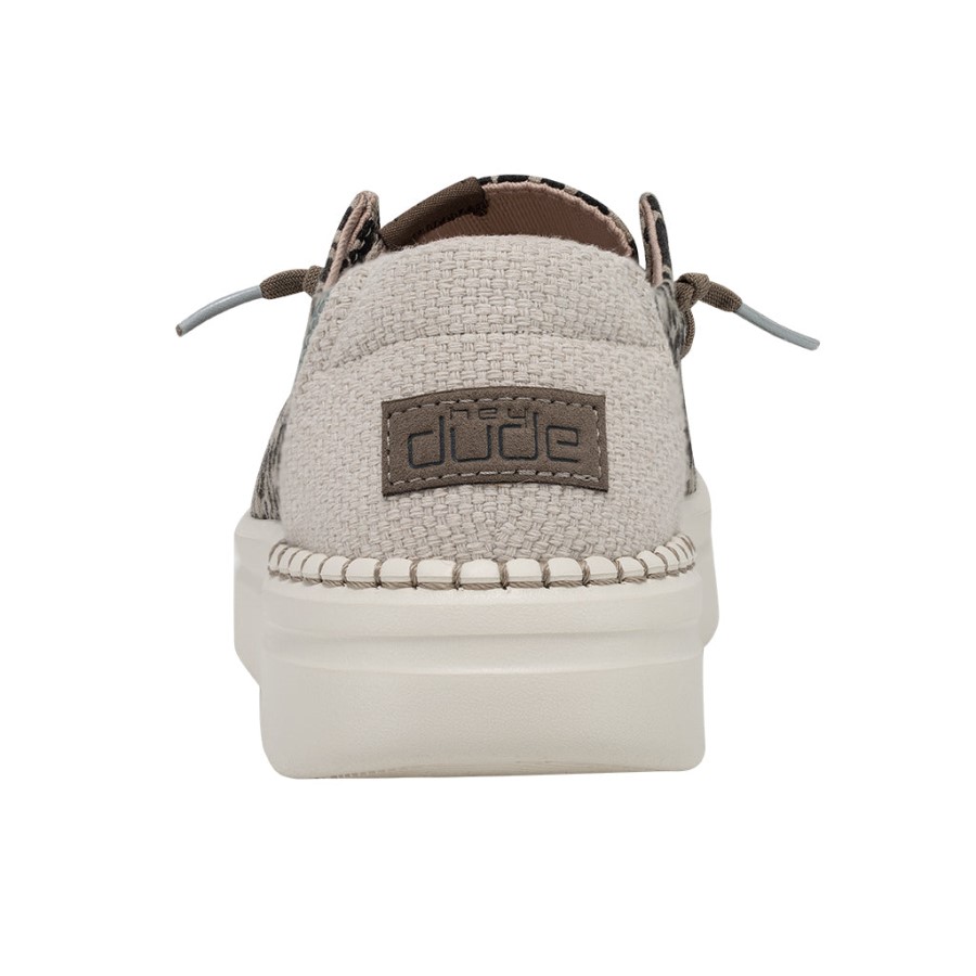 Hey Dude Ireland Wendy Rise Chambray Jungle Beige