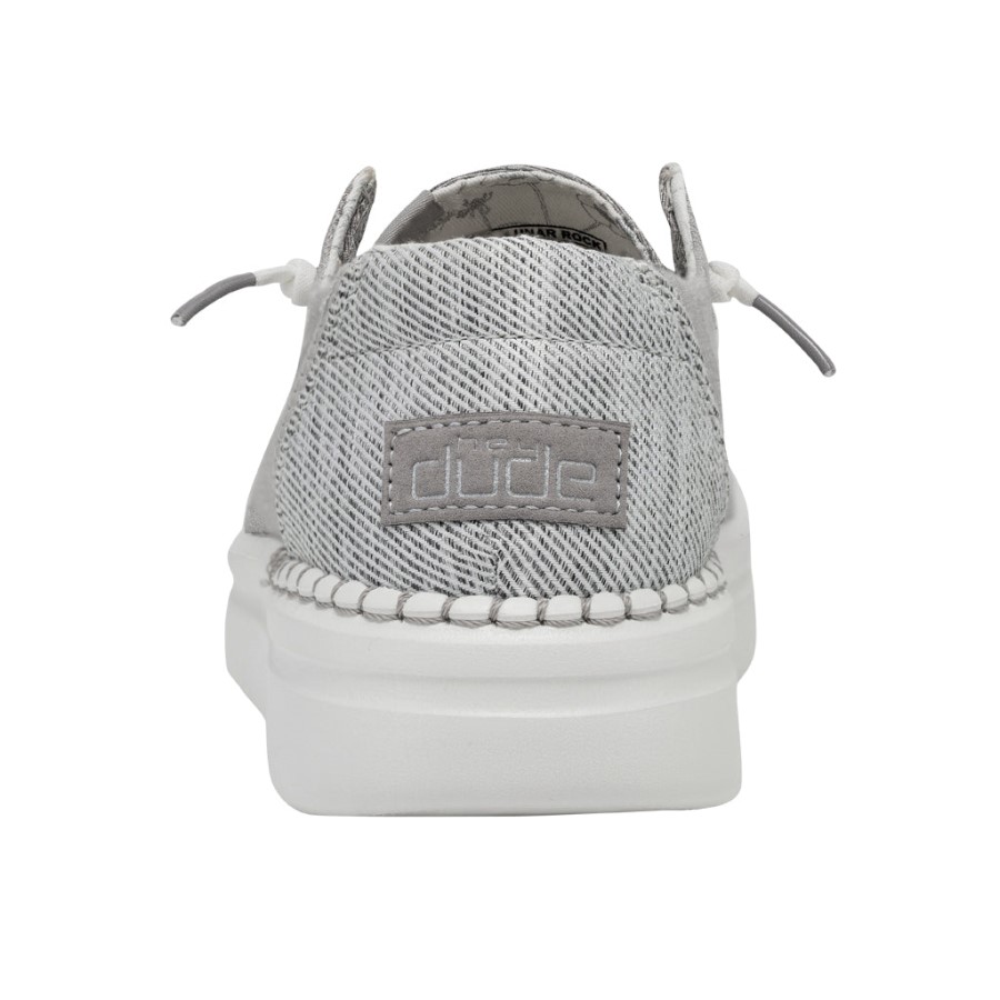 Hey Dude Ireland Wendy Rise Chambray Lunar Rock