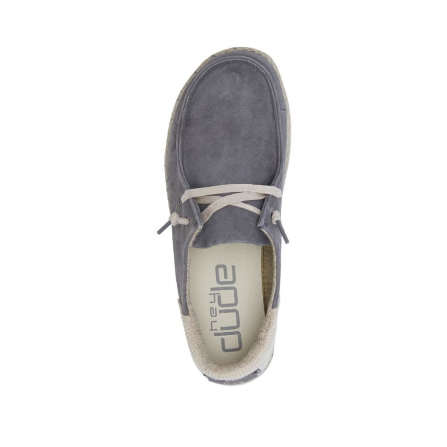 Hey Dude Ireland Wendy Suede Dark Grey