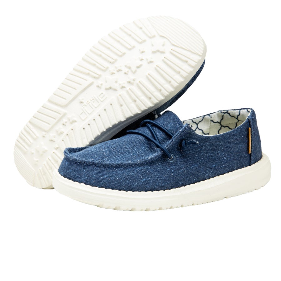 Hey Dude Ireland Wendy Youth Linen Cotton Candy