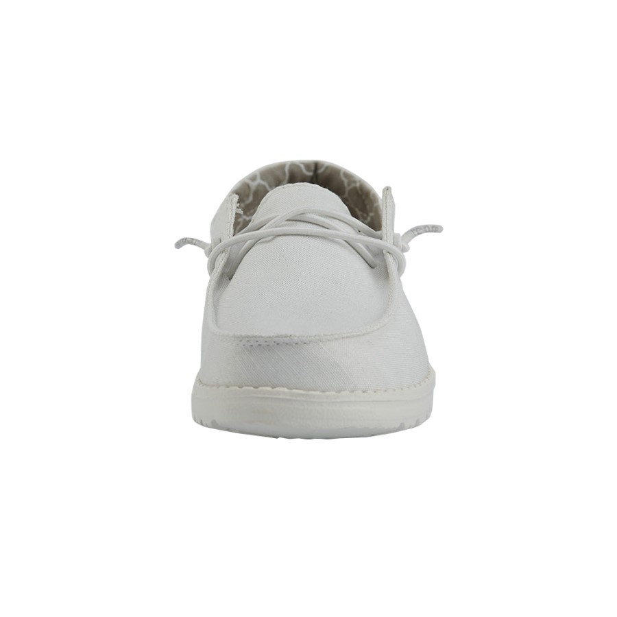 Hey Dude Ireland Wendy Youth Linen White