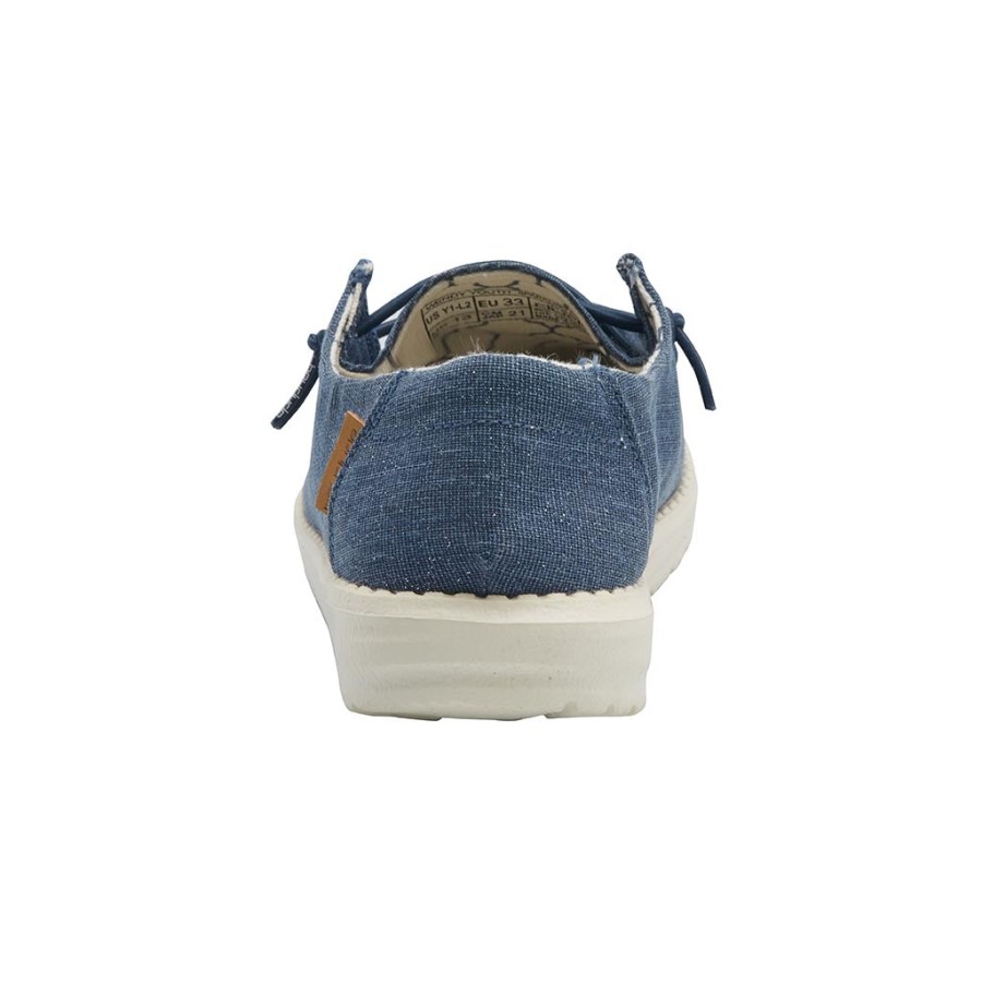 Hey Dude Ireland Wendy Youth Sparkling Denim