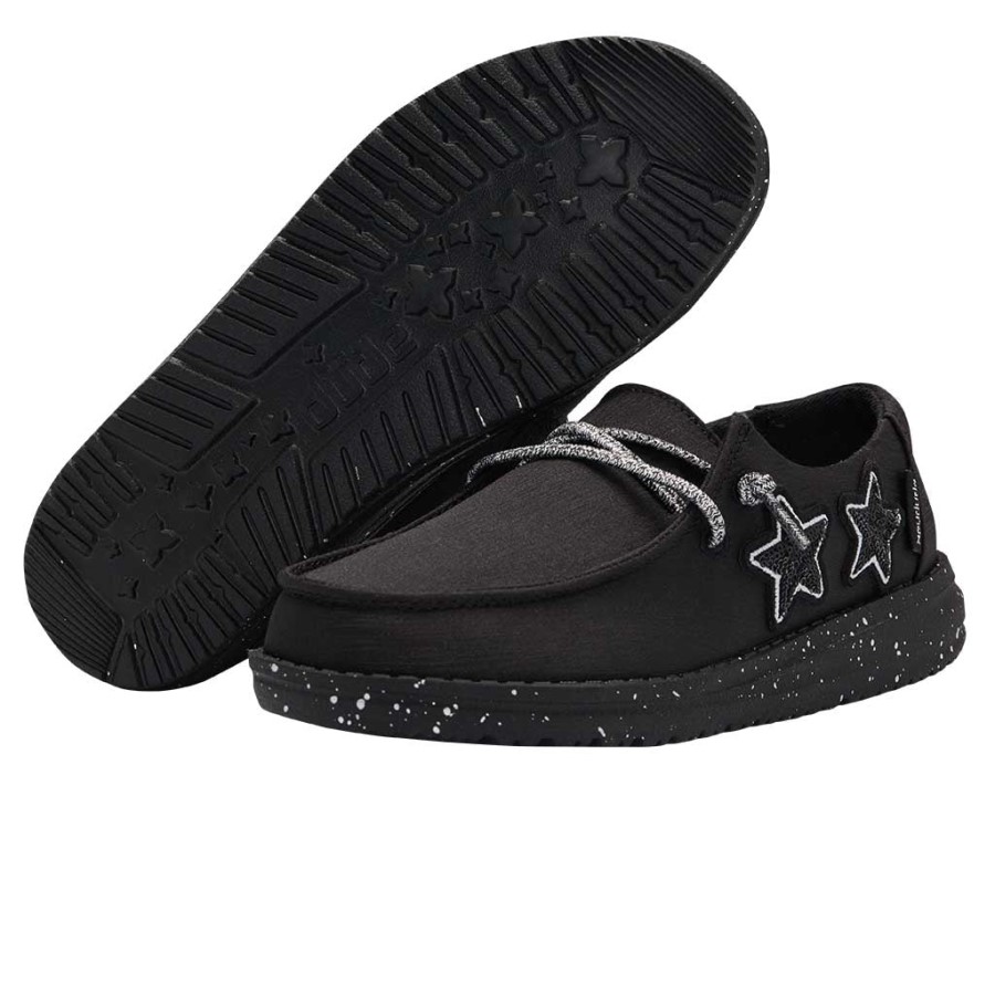 Hey Dude Ireland Wendy Youth Star Black
