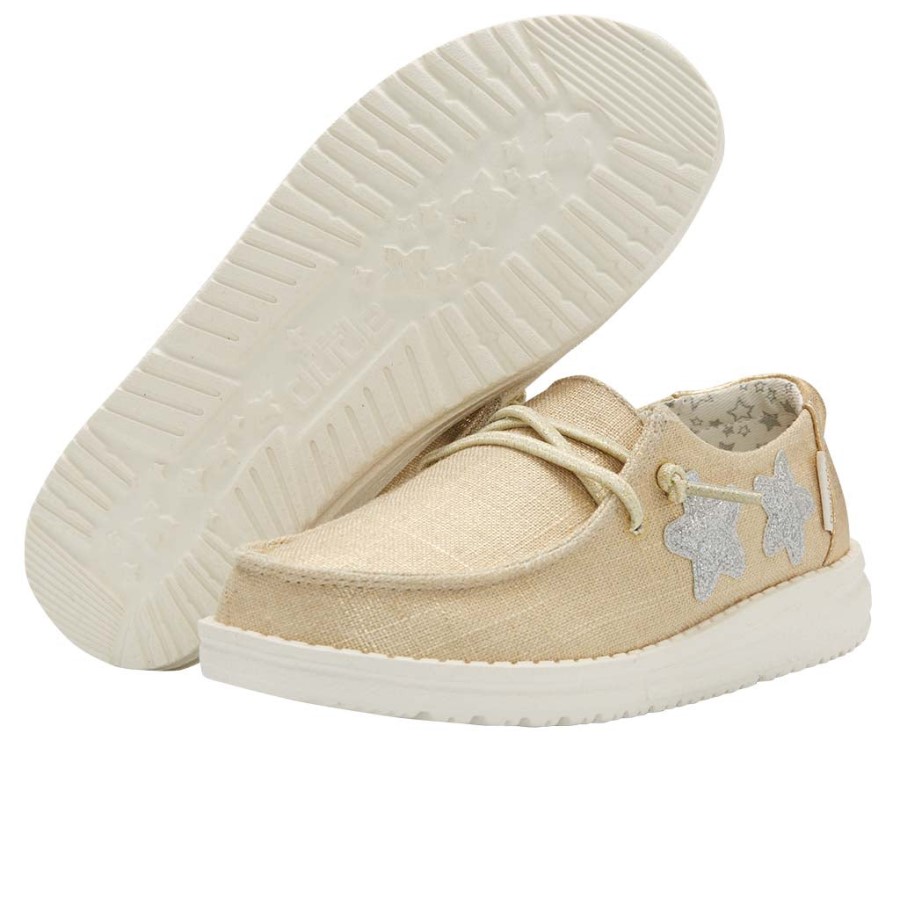 Hey Dude Ireland Wendy Youth Star Gold