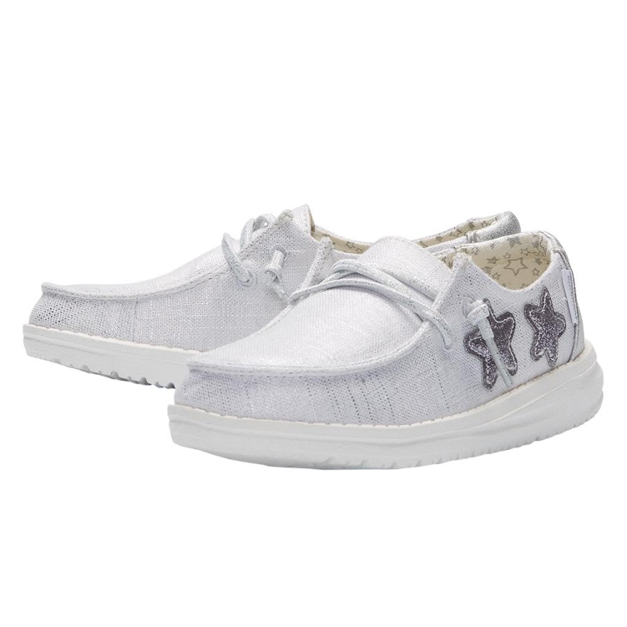 Hey Dude Ireland Wendy Youth Star Silver